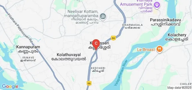 EK Nayanar Memorial Model Polytechnic College, Kalliasseri Map