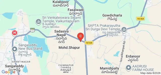 MNR Medical College and Hospital, Sangareddy Map