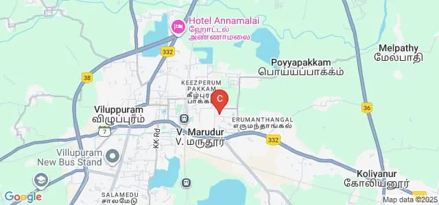 Arignar Anna Government Arts College, Villupuram Map