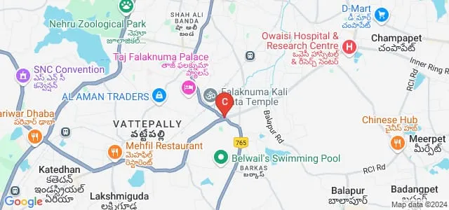 Moghal College of Engineering and Technology, Hyderabad Map