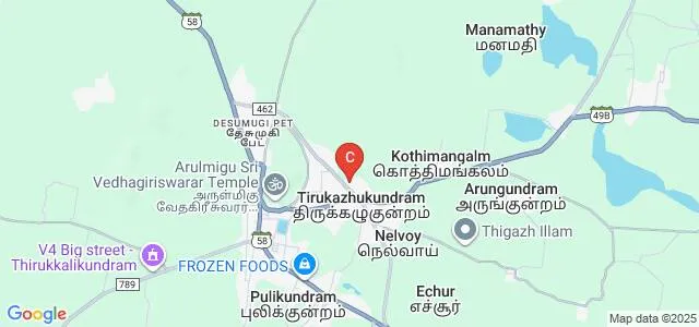 Don Bosco Polytechnic College, Thirukazhukundram Map