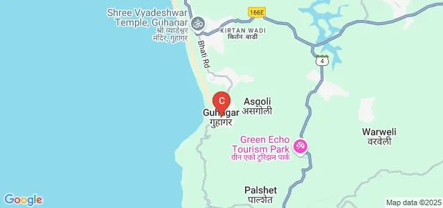 GB Tatha Tatyasaheb Khare Commerce Parvatibai Gurupad Dhere Art's and Shri Mahesh Janardan Bhosale Science College, Guhagar Map