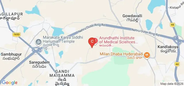 MLR Institute of Technology, Dundigal Map