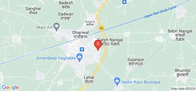 Sri Guru Arjun Dev College of Management and Technology, Gurdaspur Map