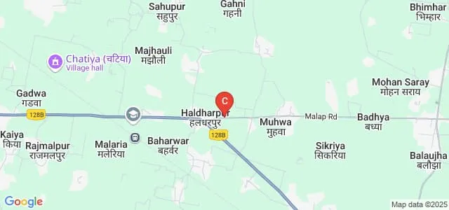 Swatantrata Sangram Senani Mahendra PG College, Mau Map