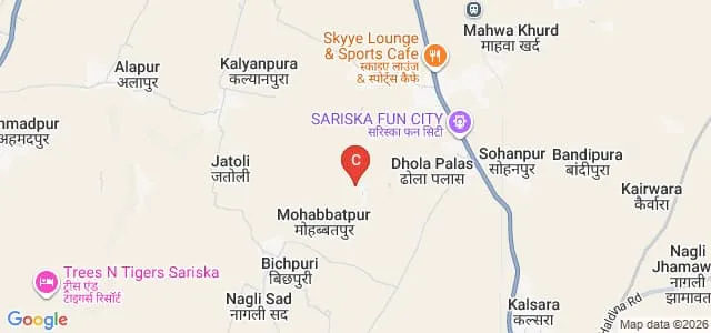 Dholaplash B Ed College, Alwar Map