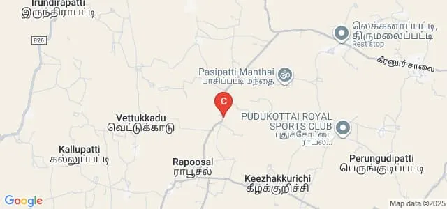 Mother Terasa College of Engineering and Technology, Pudukkottai Map