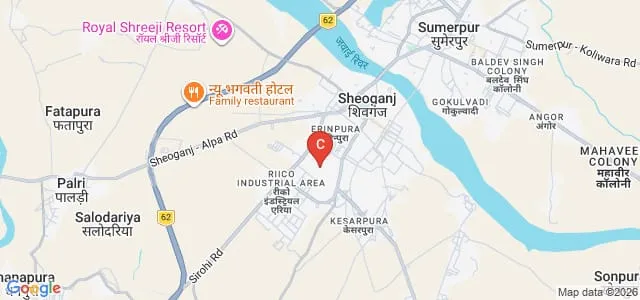 Sanskar Teacher Training College, Sheoganj Map