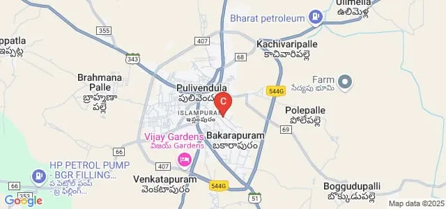 Loyola Degree College, Pulivendula Map