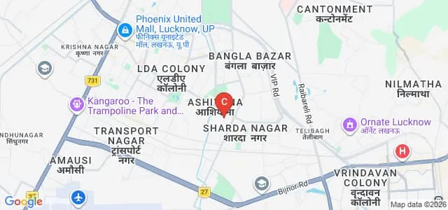 City Girls College, Lucknow Map