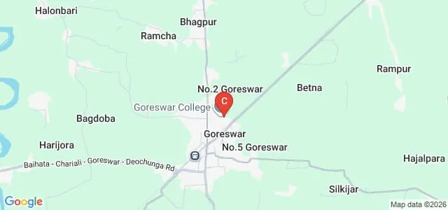 Goreswar College, Baksa Map