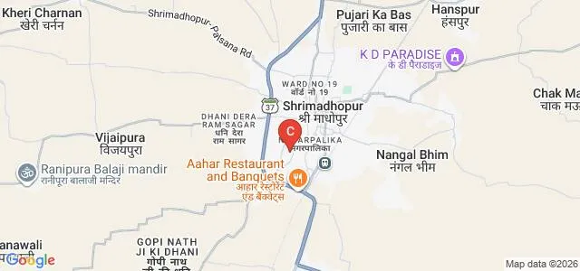 Mahatma Gandhi PG College, Sikar Map