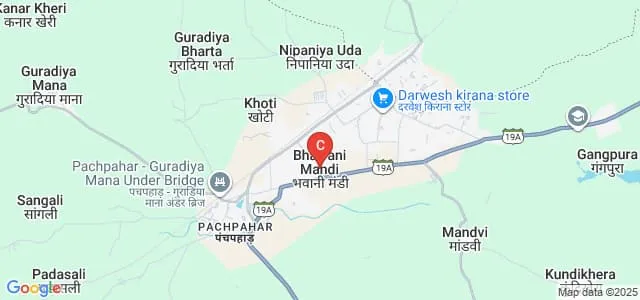 Government Birla College, Bhawani Mandi Map