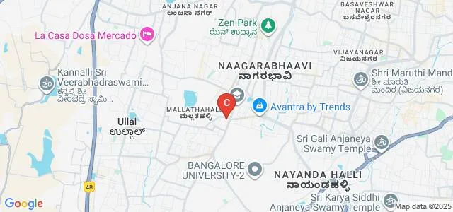 Rajiv Gandhi Memorial Polytechnic, Bangalore Map