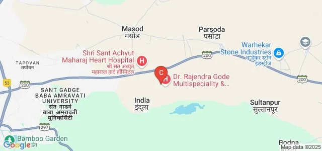 Dr Rajendra Gode Institute of Technology and Research, Amravati Map