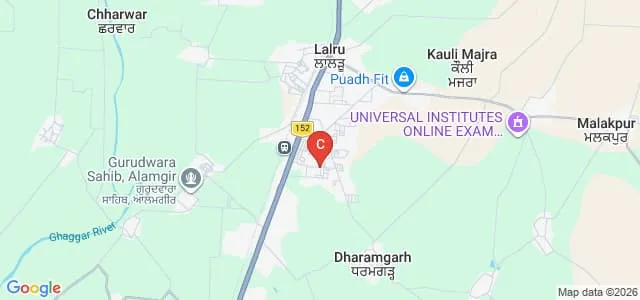 Attri College of Education for Girls, Mohali Map
