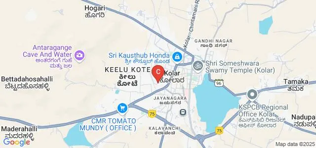 Kingston Academy Degree College, Kolar Map