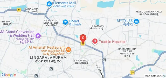 Bangalore City College of Education, Bangalore Map