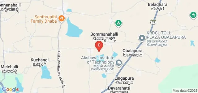 Shridevi Institute of Paramedical Science, Tumkur Map