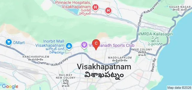 Pydah College of Education, Visakhapatnam Map