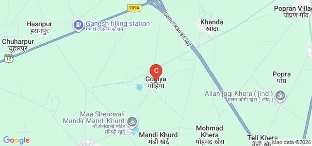 Sir Chhotu Ram College of Education, Jind Map