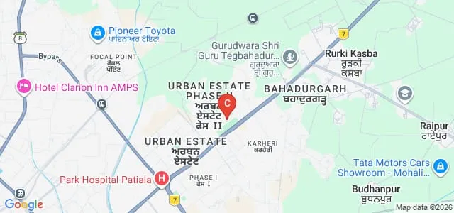 Department of Pharmaceutical Sciences and Drug Research, Punjabi University, Patiala Map