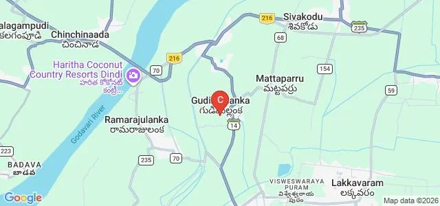 MVN JS and RVR College of Arts and Science, Malikipuram Map