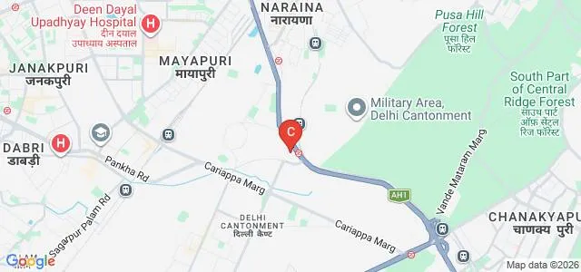 Army College of Medical Sciences, Delhi Map