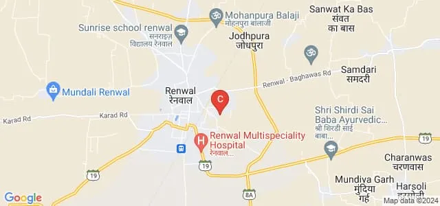 Mother Teresa PG College For Girls, Jaipur Map