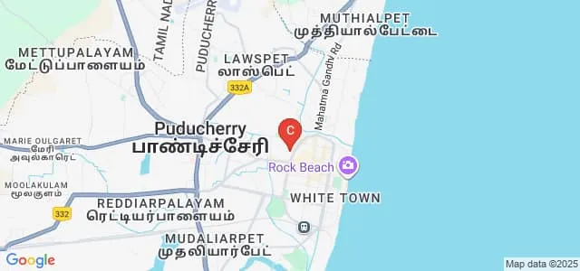 Sri Balaji Law School, Puducherry Map