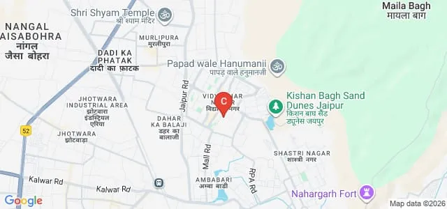 Mahatma Jyotiba Fule Ayurveda Mahavidyalaya, Jaipur Map
