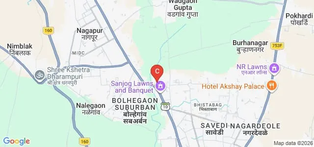 Yashvantrao Chavan College of Pharmacy, Ahmednagar Map