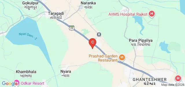 Ms Shanaben Vipulbhai Patel Gardi B Ed College, Rajkot Map