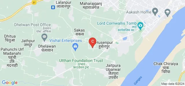 Lutawan Mahavidyalaya, Ghazipur Map