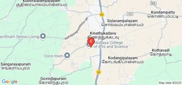 Akshaya College of Engineering and Technology, Coimbatore Map
