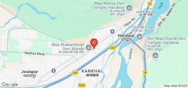 Rishikul Ayurveda College, Uttarakhand Ayurved University, Haridwar Map