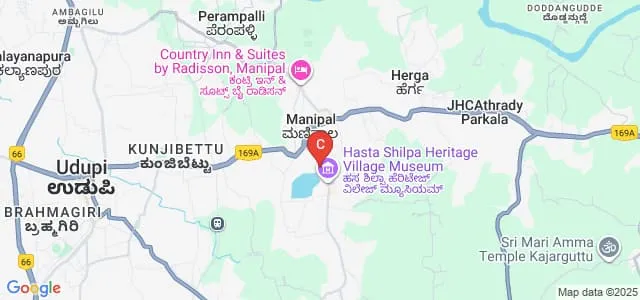 Manipal School of Life Sciences, Manipal Map