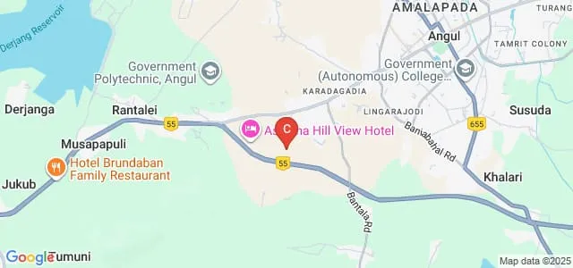 Raneswar Institute of Management and Information Technology, Angul Map