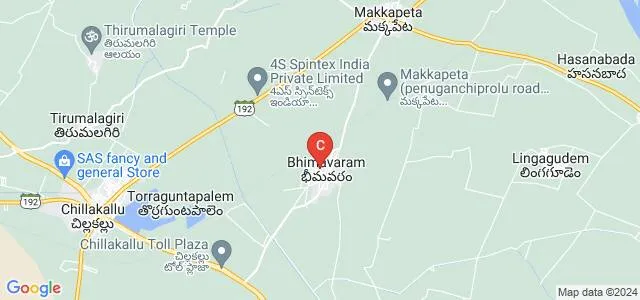 Gandhiji Institute of Science and Technology, Bhimavaram Map