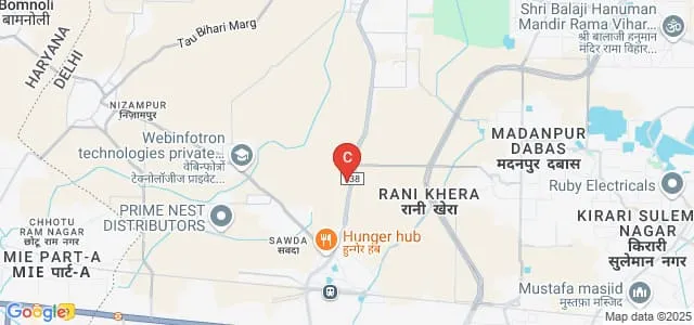 Chhotu Ram Rural Institute of Technology, Kanjhawala Map
