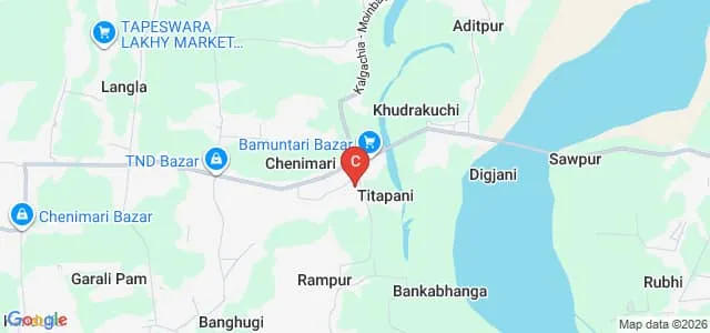 Ataur Rahman College of Education, Udmari Map