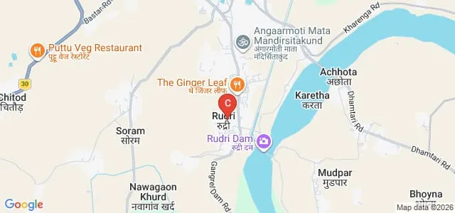 Bhopal Rao Pawar Government Polytechnic, Dhamtari Map