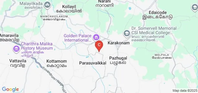 Sivaji College of Engineering and Technology, Kanyakumari Map