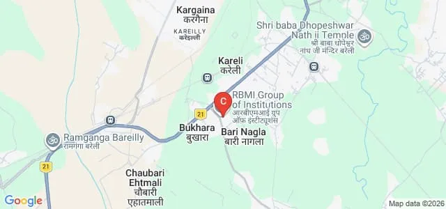 Rakshpal Bahadur Teachers Training Institute, Bareilly Map