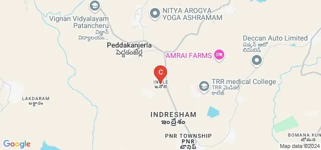 TRR College of Engineering and Technology, Patancheru Map
