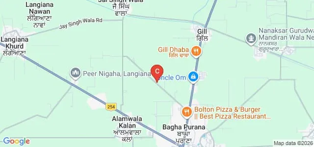 Gyan Sagar Polytechnic College, Moga Map