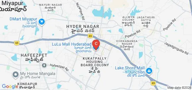 Center for Spatial Information Technology, Jawaharlal Nehru Technological University, Hyderabad Map