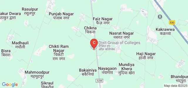 Dixit College of Pharmacy and Research, Rampur Map