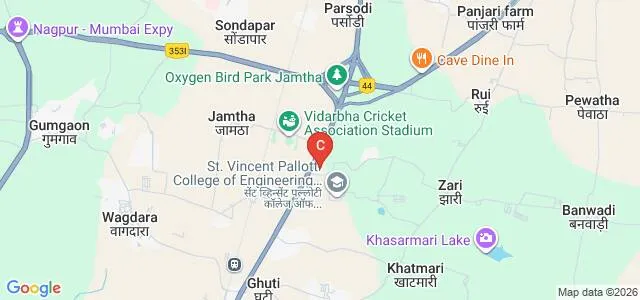 Suretech College of Nursing, Nagpur Map