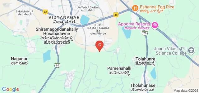 Sushrutha Institute of Ayurveda Medical Sciences and Research Center, Davangere Map